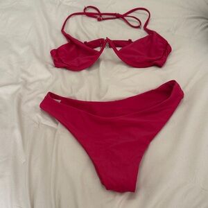 Women's Red Bikini Set